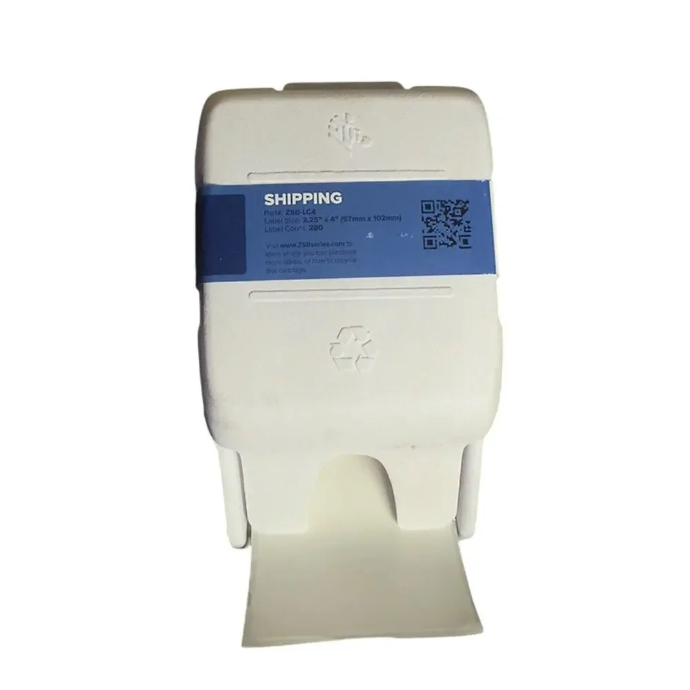 Zebra ZSB-LC4 Shipping Label 280-Count Label Roll Cartridge 2.25
